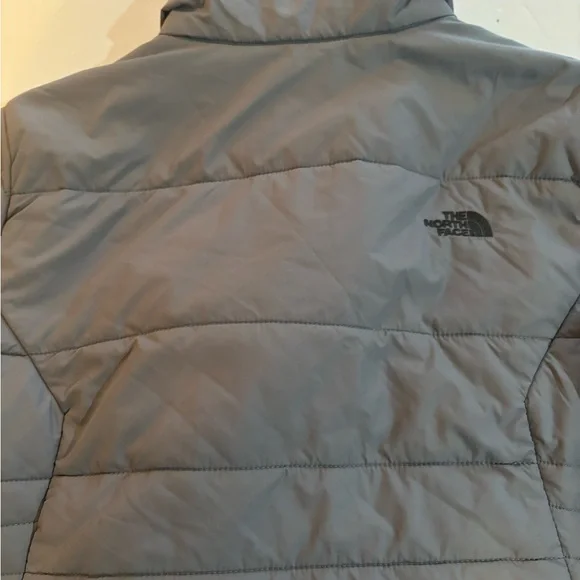 THE NORTH FACE Gray Quilted JACKET M - Picture 7 of 13